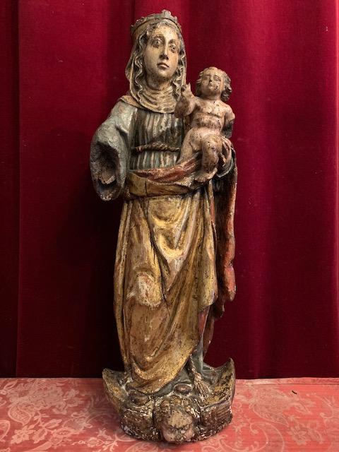 1 Romanesque St. Mary Statue