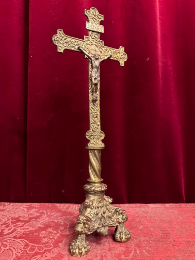 1 Romanesque - Style Altar - Cross