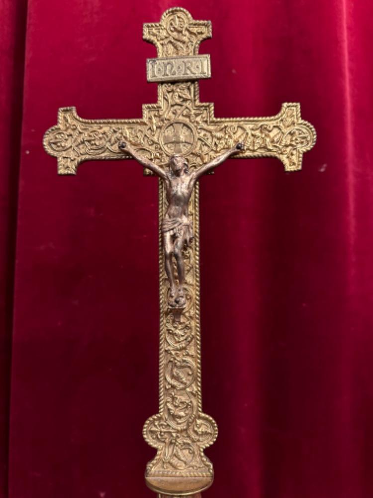 1 Romanesque - Style Altar - Cross