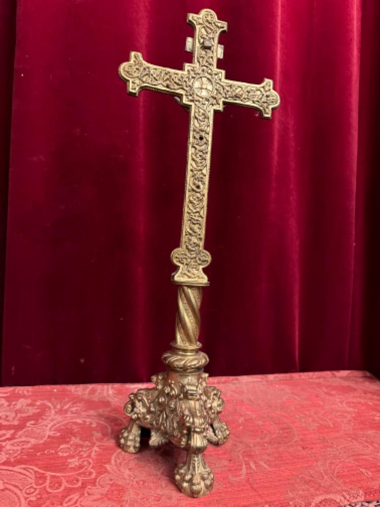 1 Romanesque - Style Altar - Cross