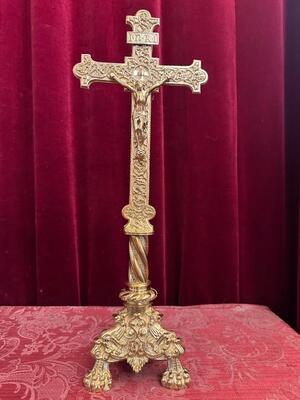 1 Romanesque - Style Altar - Cross