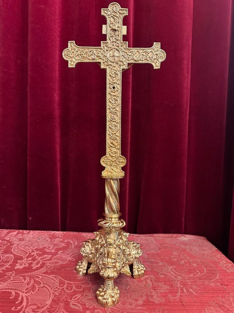 1 Romanesque - Style Altar - Cross