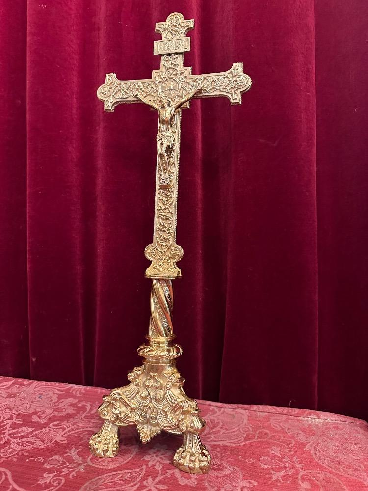 1 Romanesque - Style Altar - Cross