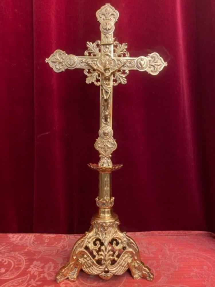 1 Romanesque - Style Altar - Cross