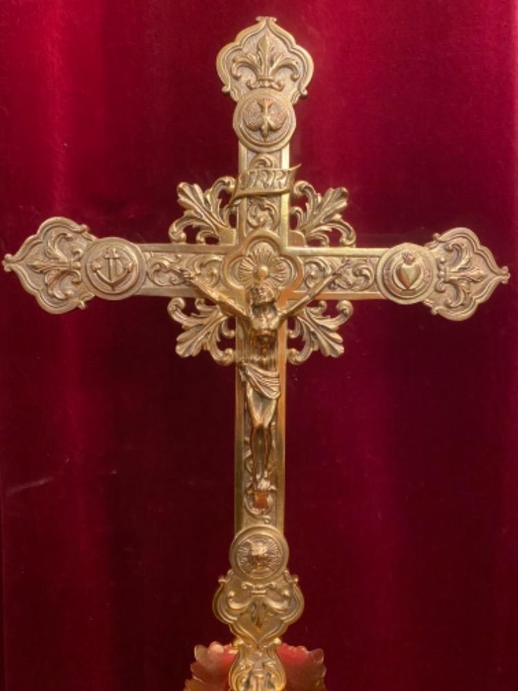 1 Romanesque - Style Altar - Cross