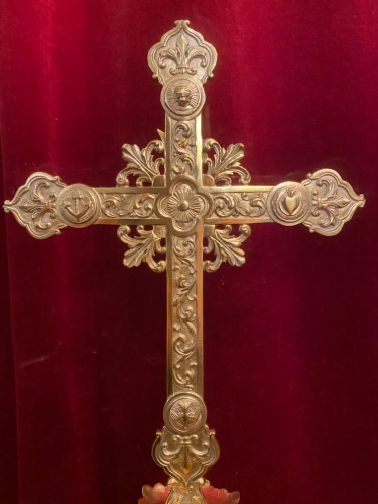 1 Romanesque - Style Altar - Cross