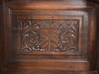 Choir-Stalls style Romanesque - Style en Oak wood, Dutch 18th century