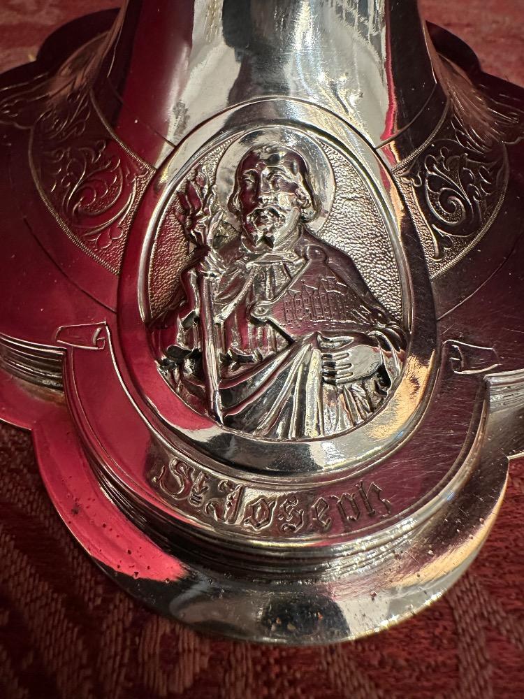 1 Romanesque - Style Ciborium 1.25 Kgs !