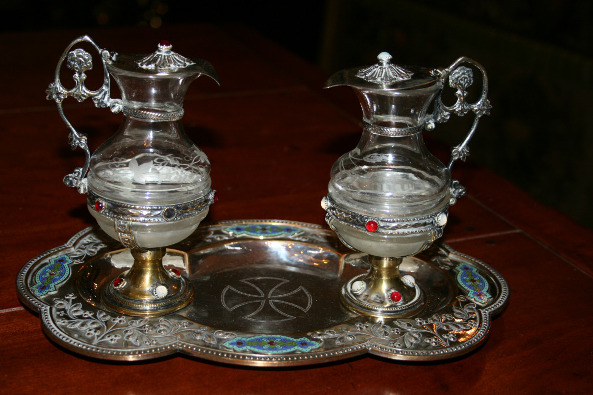 1 Romanesque - Style Cruets