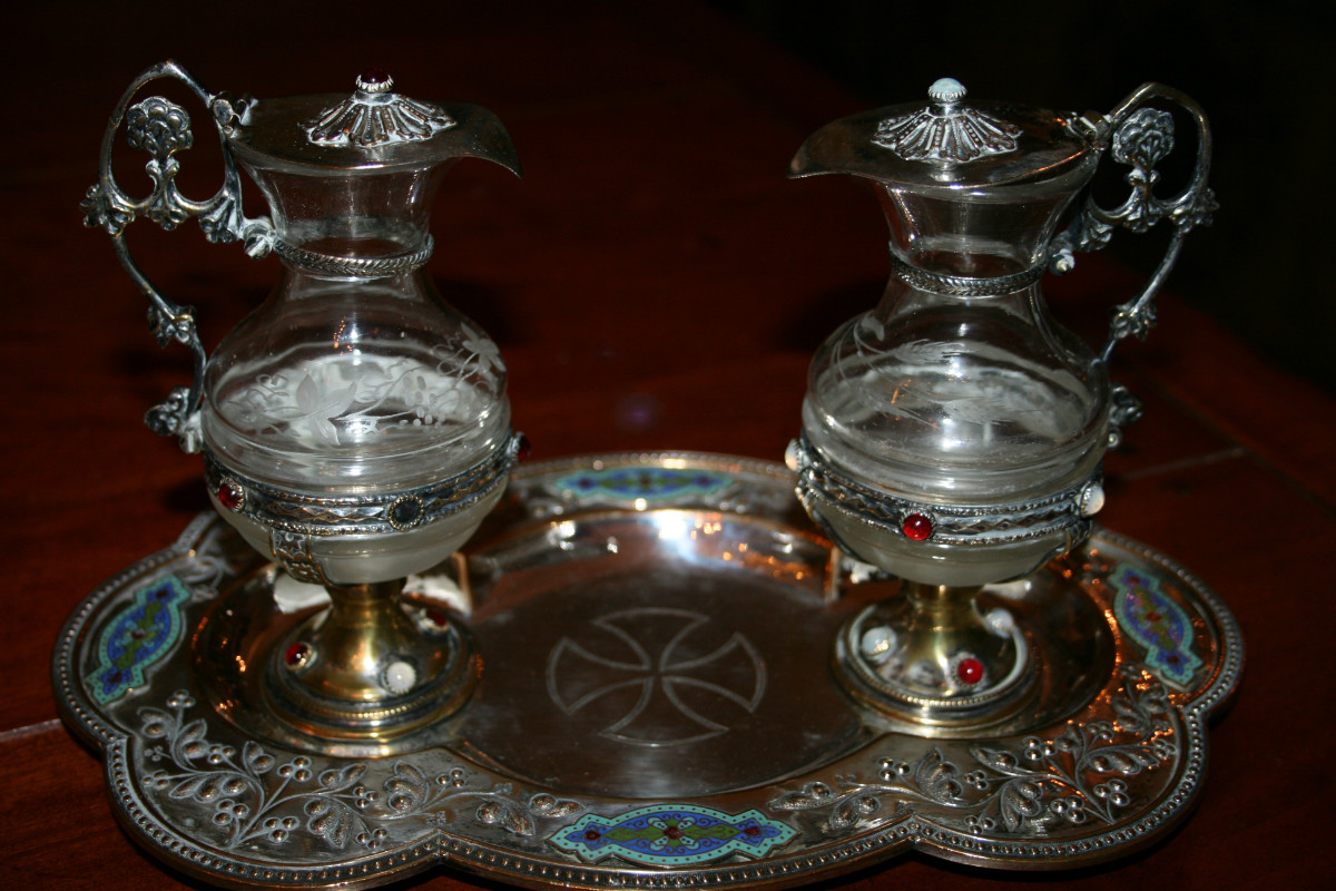 1 Romanesque - Style Cruets