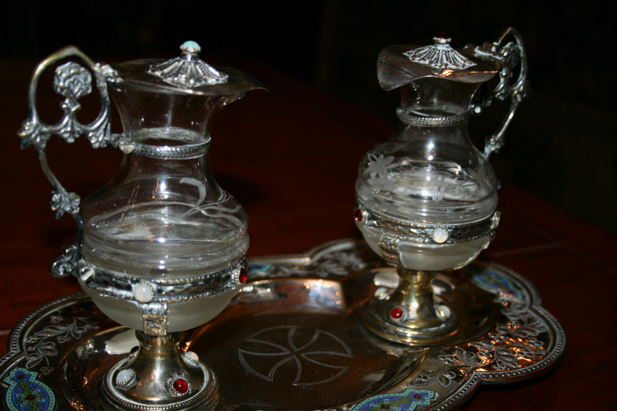 1 Romanesque - Style Cruets