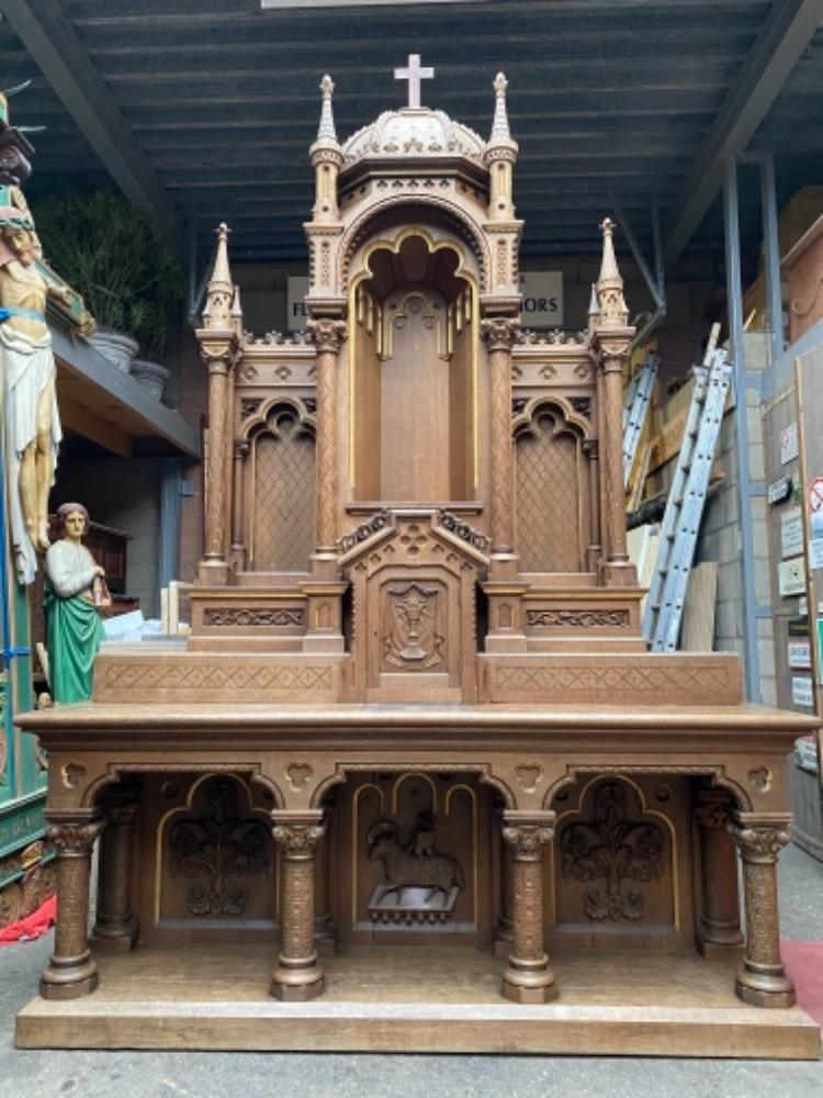 1 Romanesque - Style Exceptional Altar.