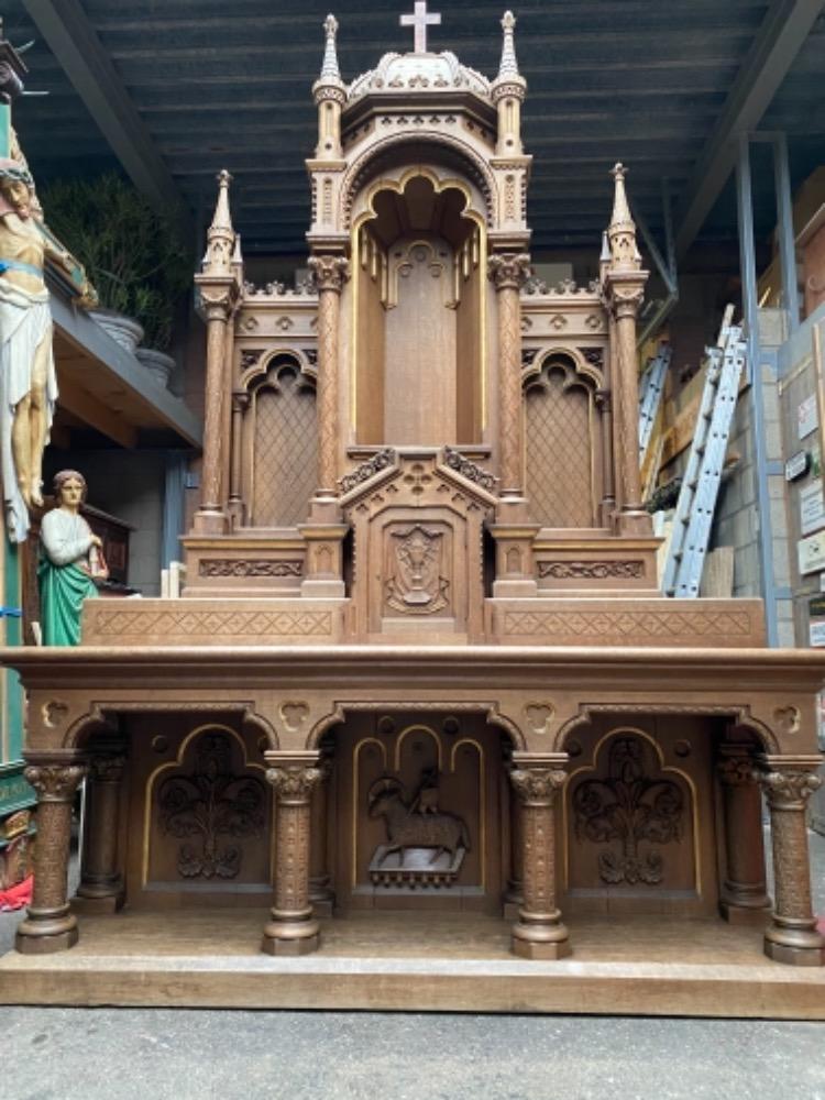 1 Romanesque - Style Exceptional Altar.