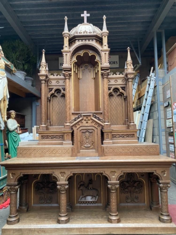 1 Romanesque - Style Exceptional Altar.
