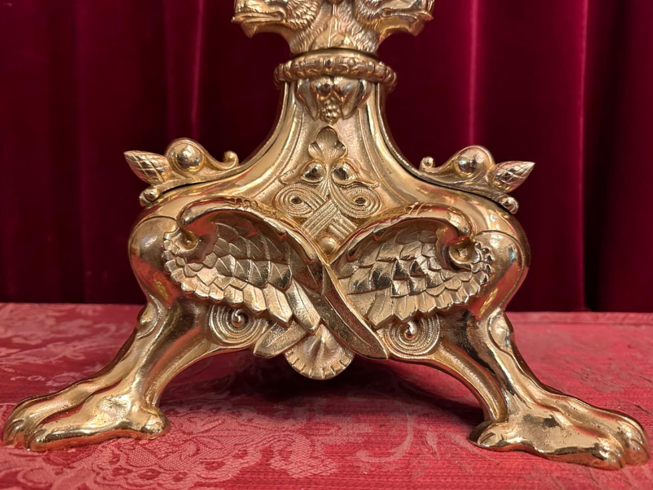 1 Romanesque - Style Exceptional Altar -Cross