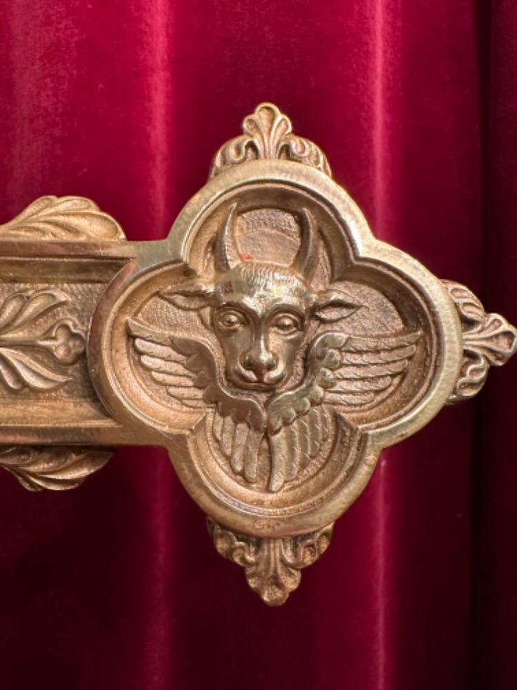 1 Romanesque - Style Exceptional Altar -Cross