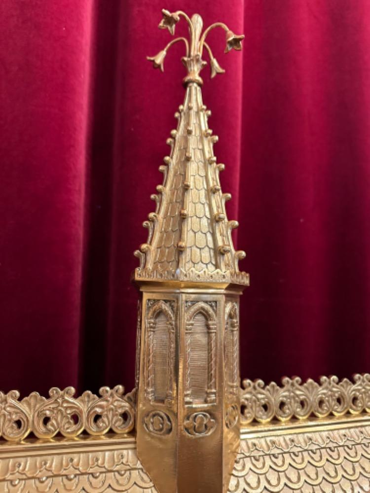 1 Romanesque - Style Exceptional Large Reliquary