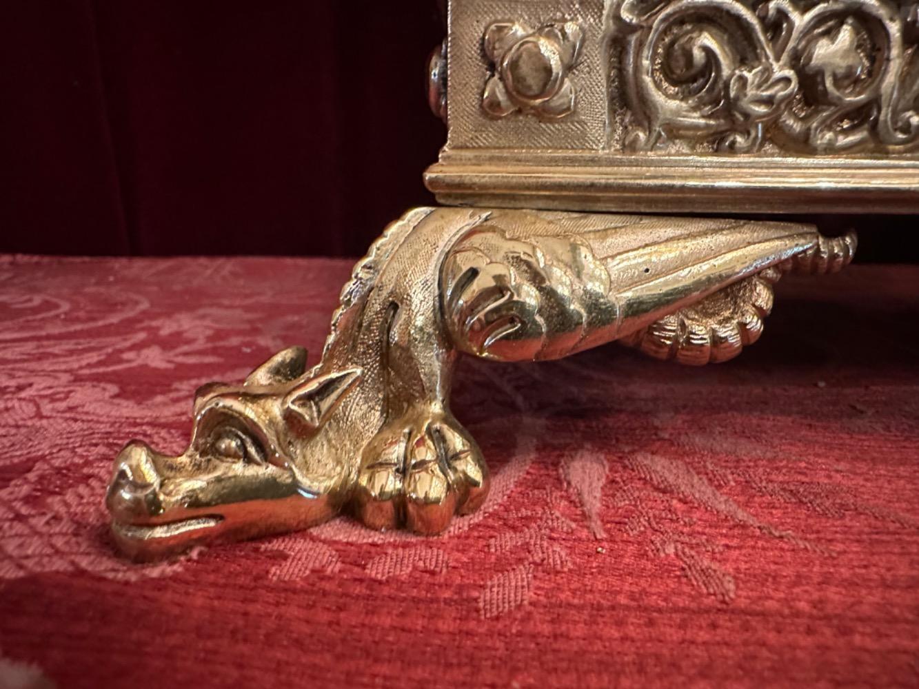 1 Romanesque - Style Exceptional Large Reliquary