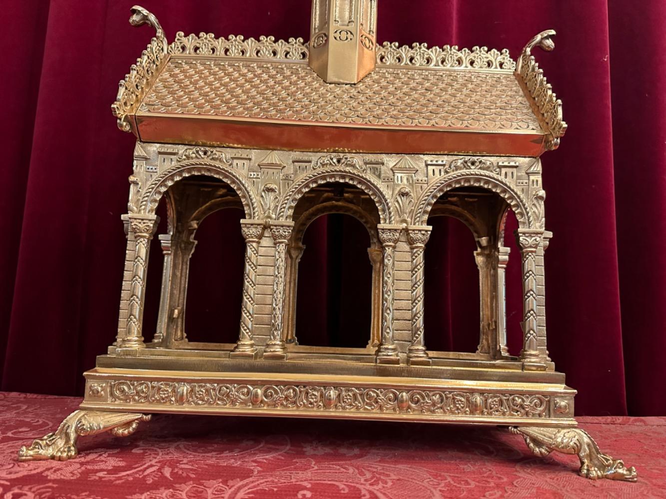 1 Romanesque - Style Exceptional Large Reliquary