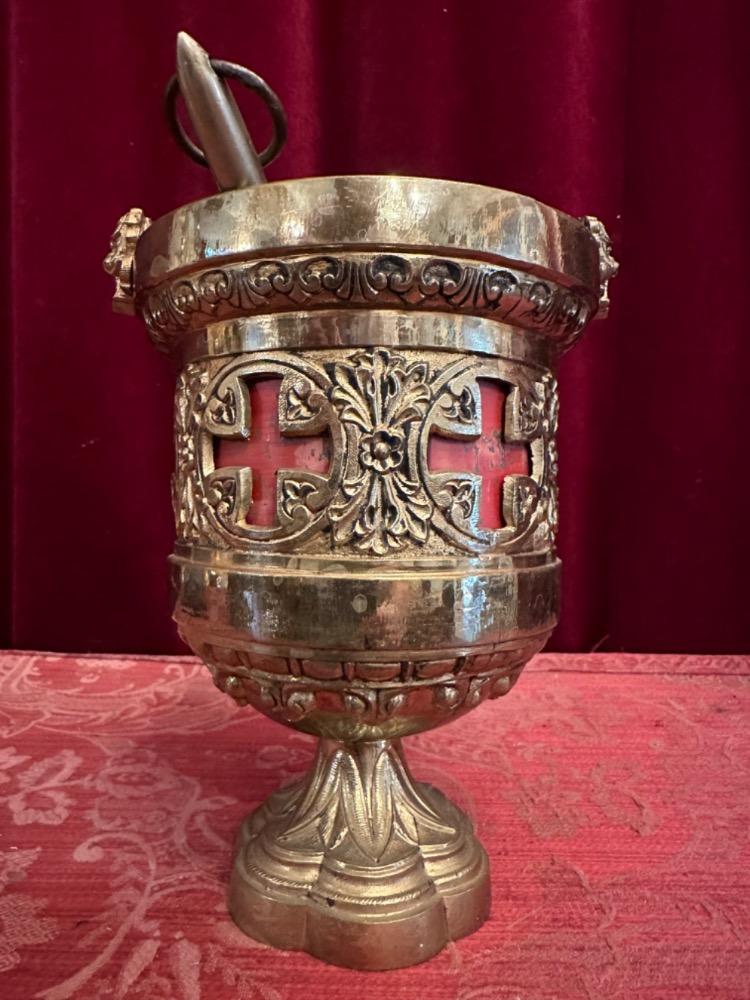 1 Romanesque - Style Holy Water Holder