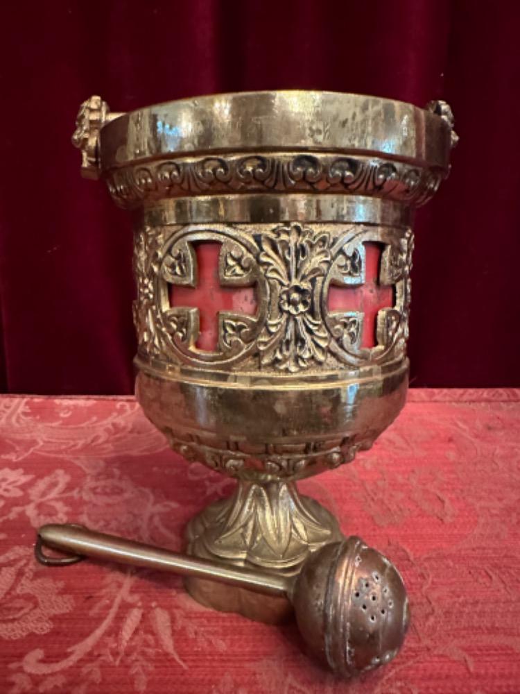 1 Romanesque - Style Holy Water Holder