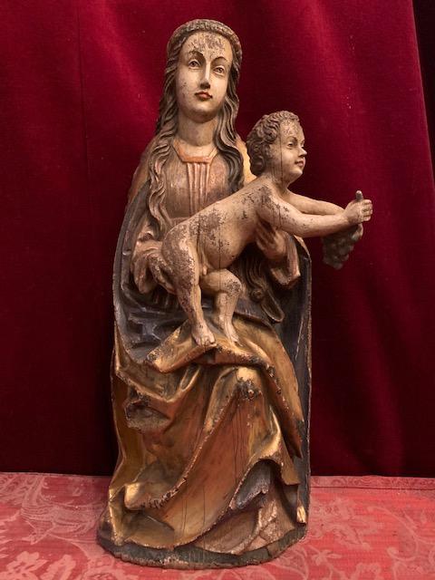 1 ROMANESQUE - STYLE Madonna & Child