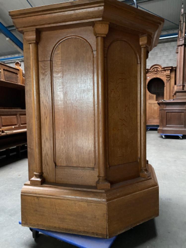1 Romanesque - Style Pulpit