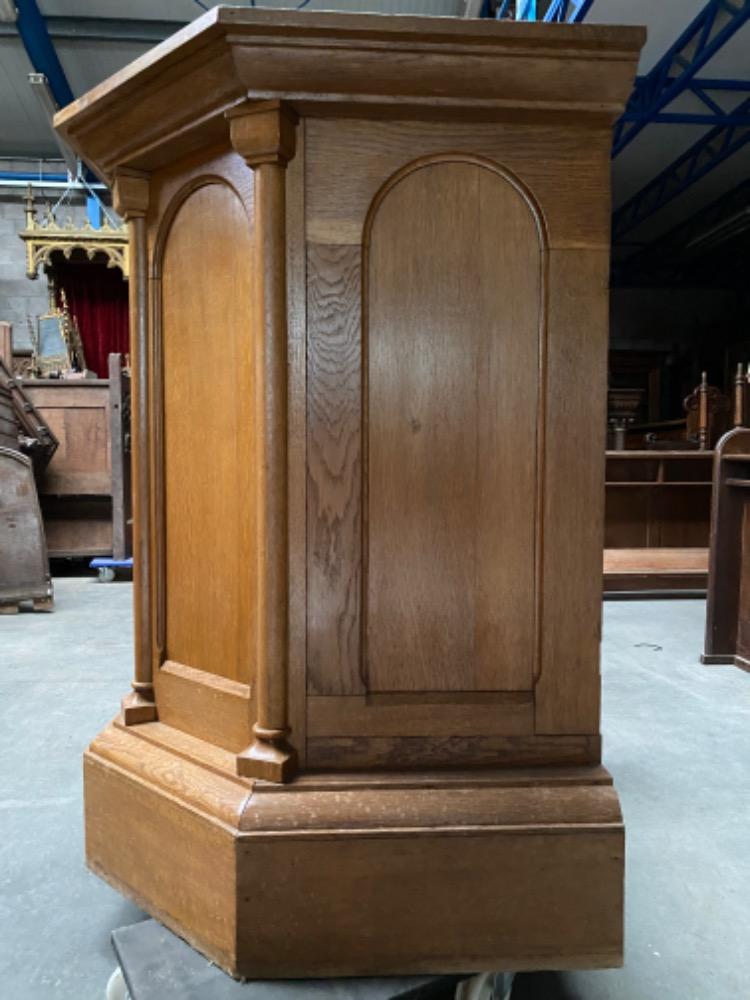 1 Romanesque - Style Pulpit