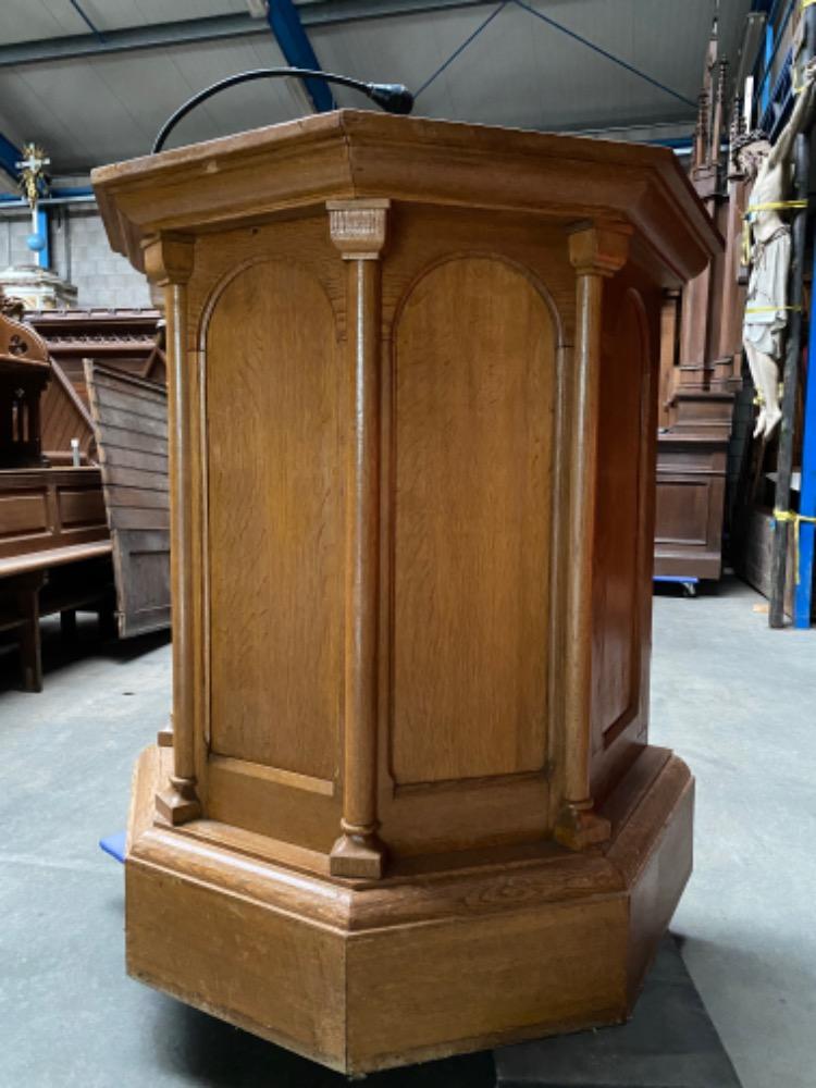 1 Romanesque - Style Pulpit