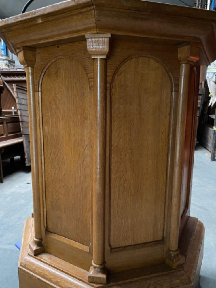 1 Romanesque - Style Pulpit