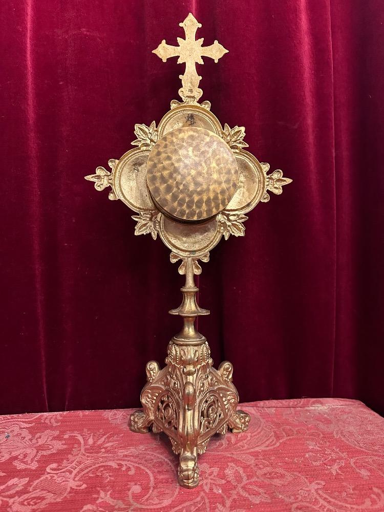1 Romanesque - Style Reliquary - Relic Ex Ossibus St. Ennemond ) St. Annemundus ) Bishop & Martyr Of Lyon