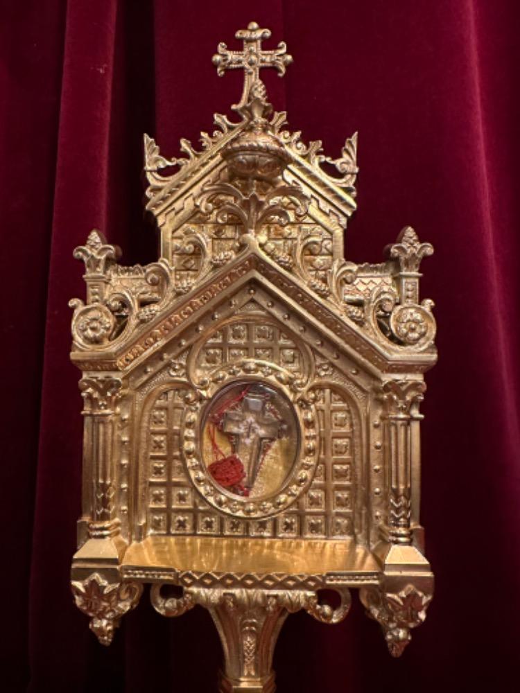 1 Romanesque - Style Reliquary - Relic True Cross