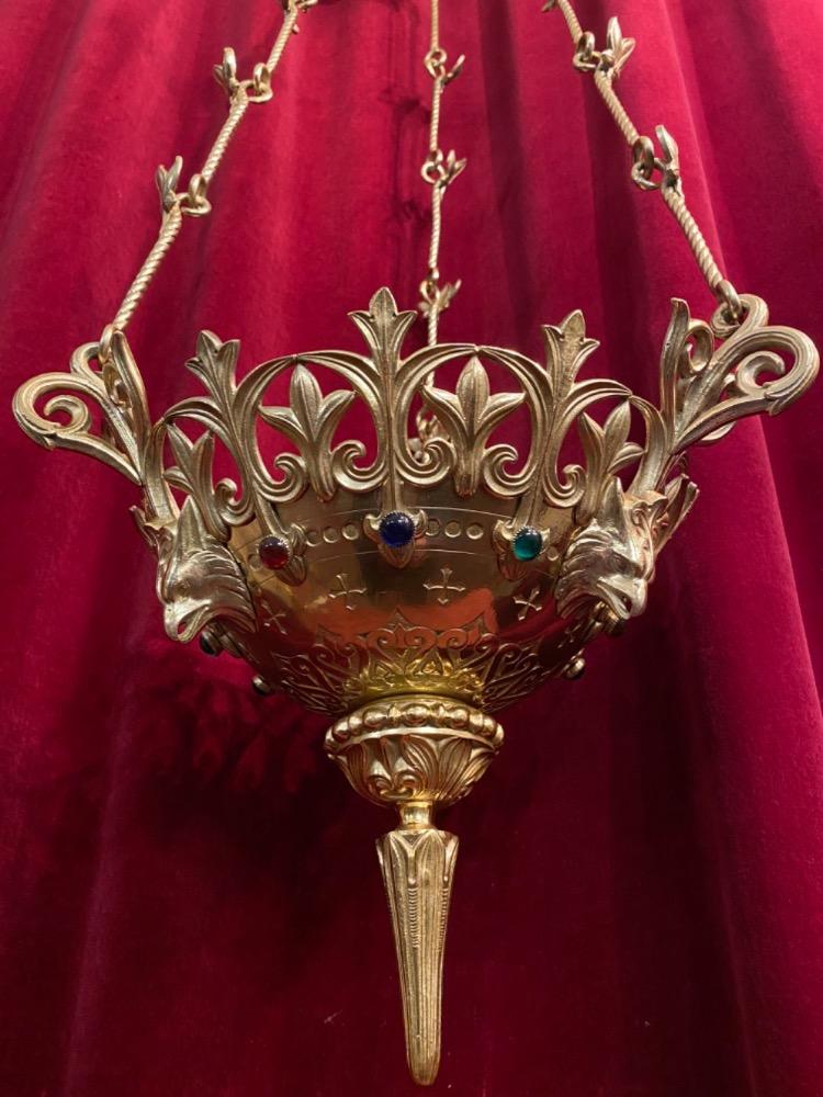 1 Romanesque - Style Sanctuary Lamp