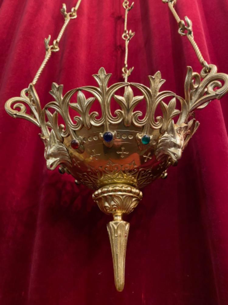 1 Romanesque - Style Sanctuary Lamp