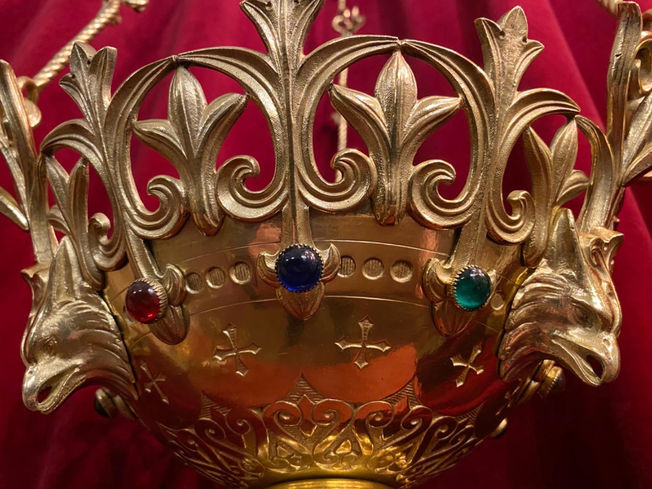 1 Romanesque - Style Sanctuary Lamp