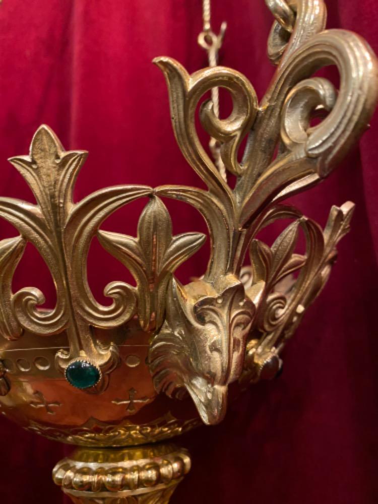 1 Romanesque - Style Sanctuary Lamp