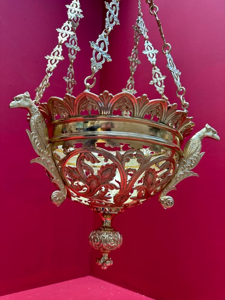 1 Romanesque - Style Sanctuary Lamp