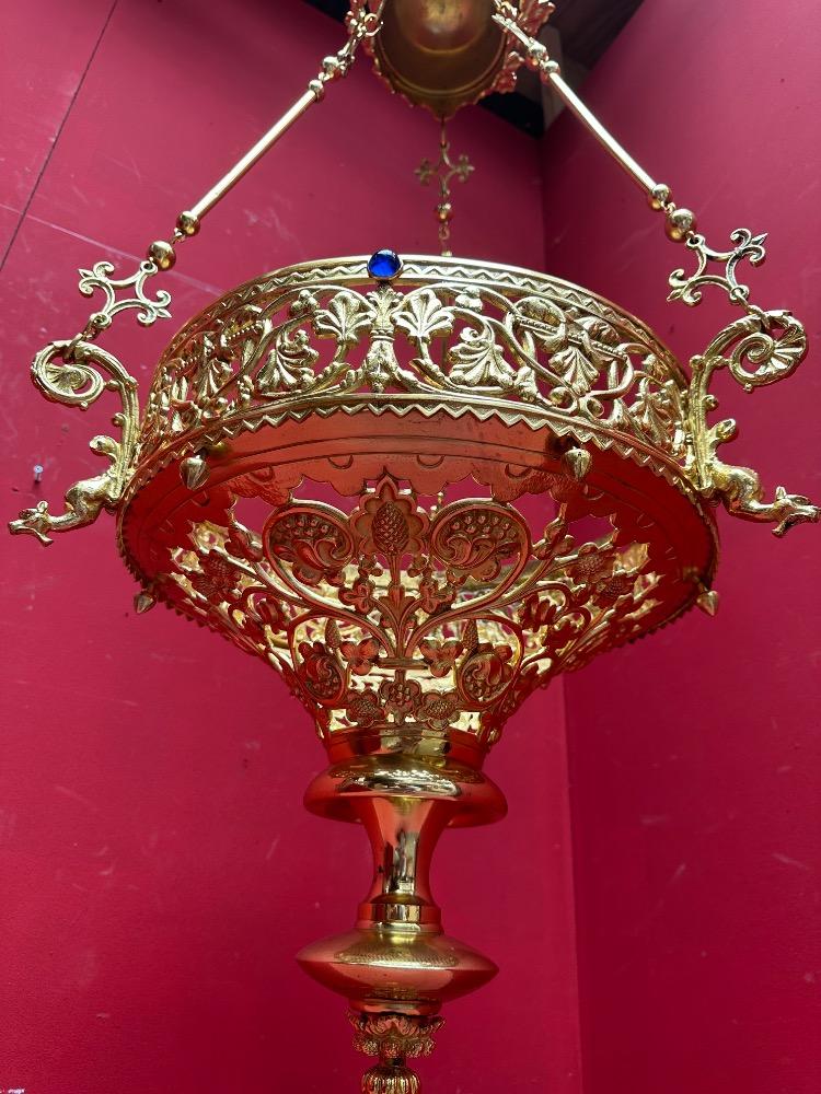 1 Romanesque - Style Sanctuary Lamp