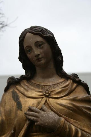 1 Romanesque - Style St. Mary Statue