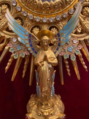 1 Romanesque - Style Stunning High Quality Monstrance