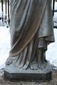 Sacred Heart Statue en CAST IRON, France 19th century