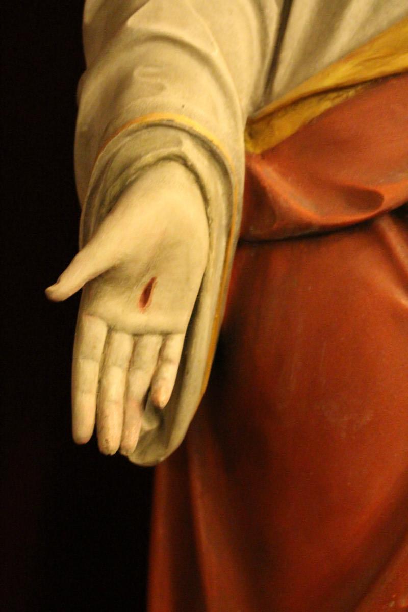 1  Sacred Heart Statue By Mayer Munich