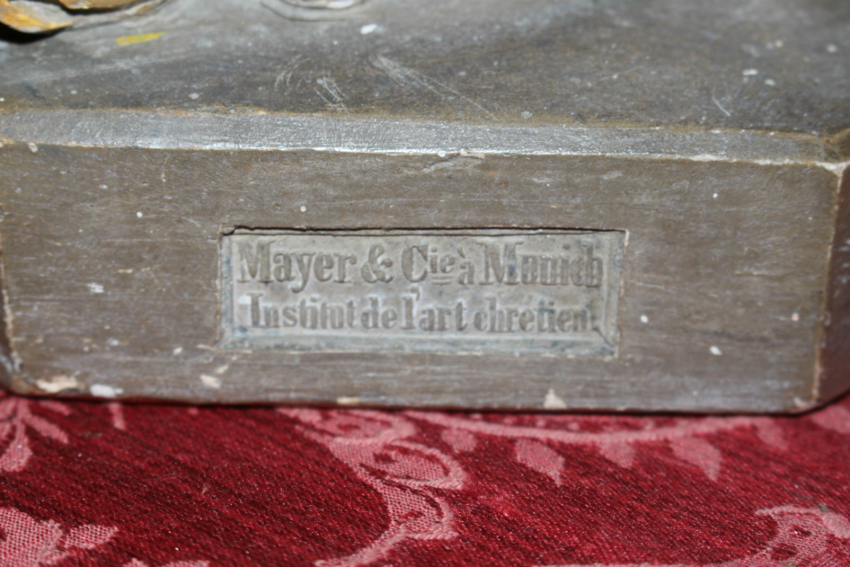 1  Sacred Heart Statue By Mayer Munich