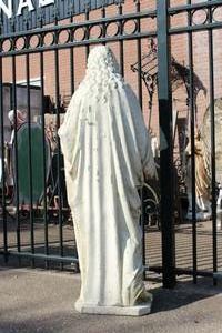 Sacred Heart Statue. Cast Iron. en Cast Iron, France 19th century