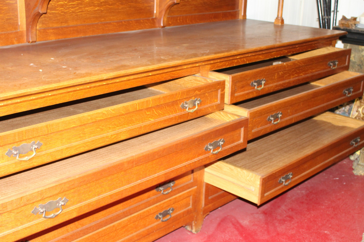 1  Sacristy Credens Cabinet