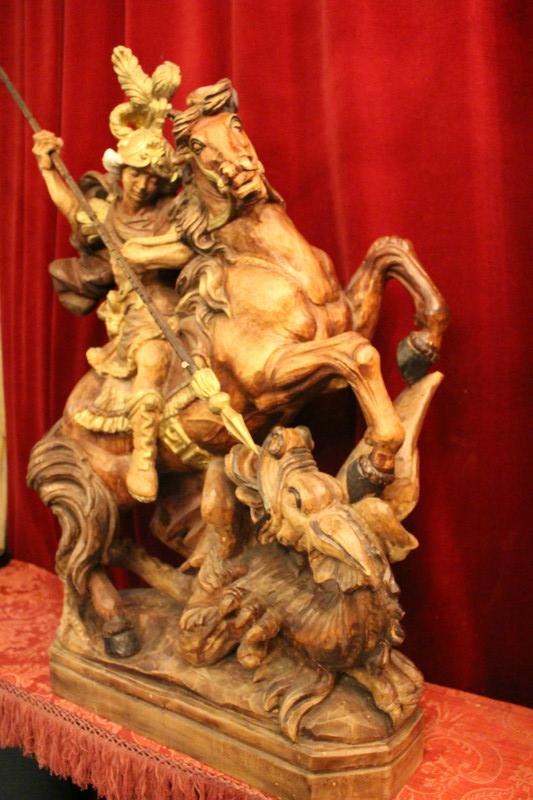 1  Saint George Statue