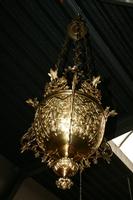 Sanctuary Lamp en Brass / Bronze, FRANCE 19 th century