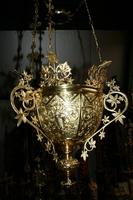 Sanctuary Lamp en Brass / Bronze, FRANCE 19 th century