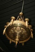 Sanctuary Lamp en Brass / Bronze, FRANCE 19 th century