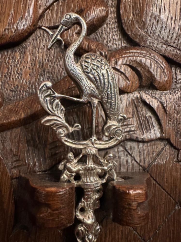 1  Shield ( Weapon Of Amsterdam ) With High Quality Full Silver Fish - Scoops